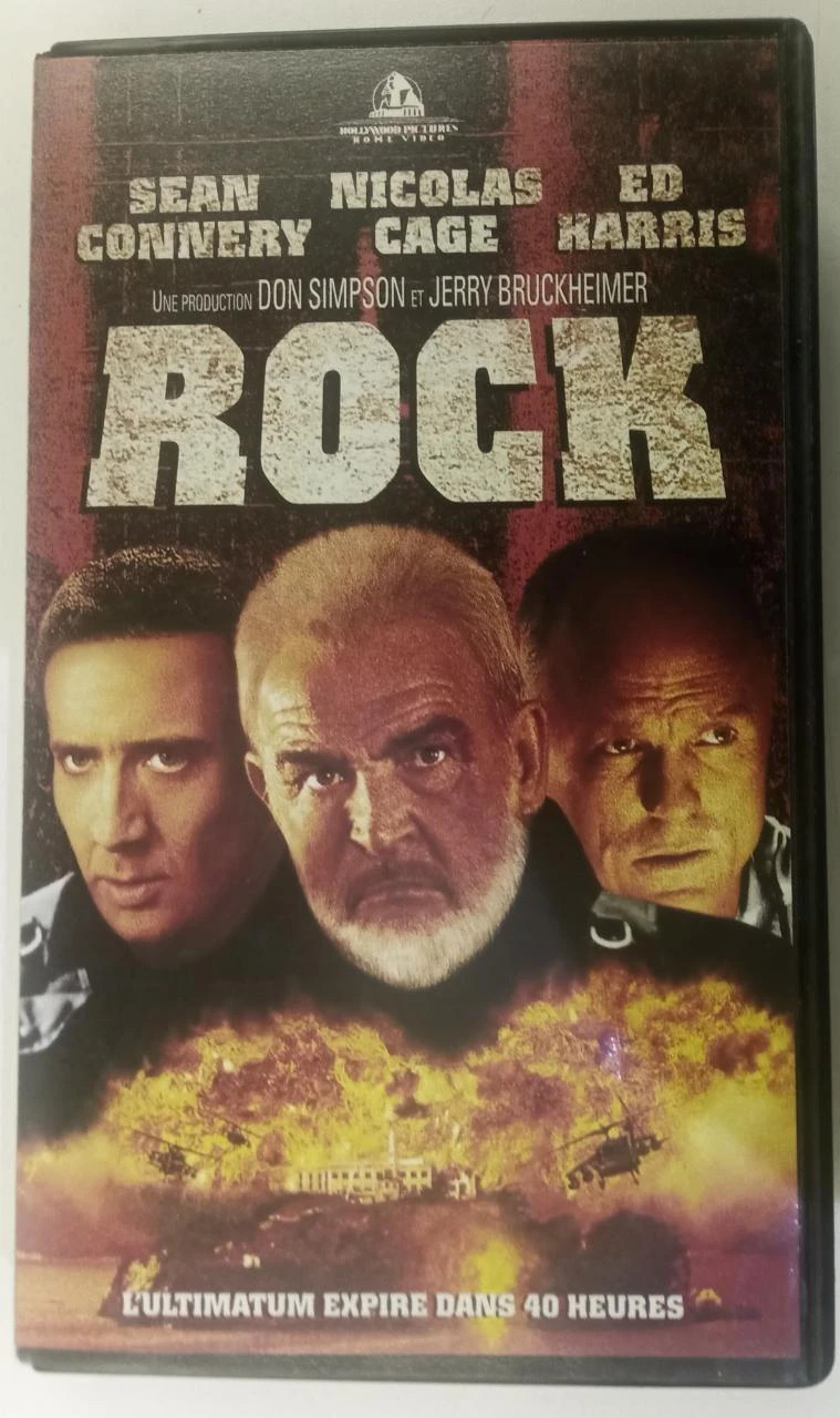 Rock Sean Connery et Nicolas Cage en VHS